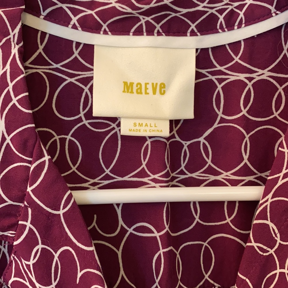 Anthropologie Maeve Raffine Button-Down Blouse View 4